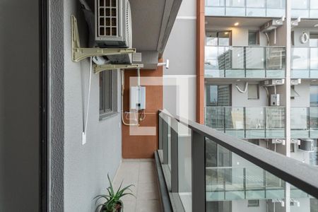 Varanda da Sala de apartamento para alugar com 2 quartos, 45m² em Santo Cristo, Rio de Janeiro