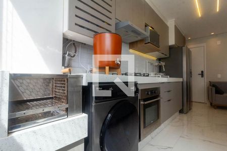 Sala/Cozinha de apartamento à venda com 2 quartos, 46m² em Vila Esperança, São Paulo