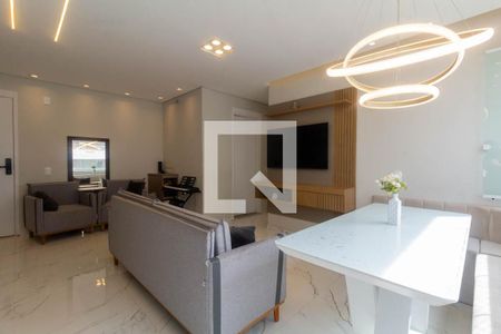 Sala/Cozinha de apartamento à venda com 2 quartos, 46m² em Vila Esperança, São Paulo