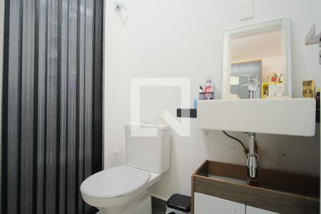 Banheiro de kitnet/studio à venda com 1 quarto, 20m² em Vila Gomes Cardim, São Paulo
