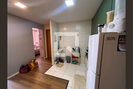 SALA E COZINHA INTEGRADA de apartamento para alugar com 2 quartos, 34m² em Conjunto 12, Brasília