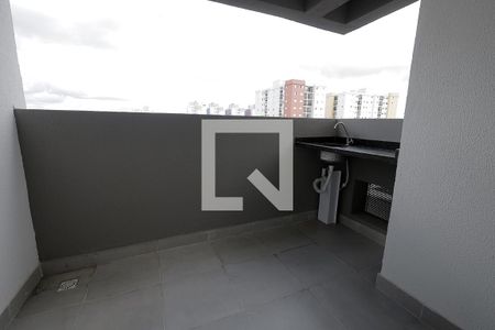 Varanda de apartamento para alugar com 2 quartos, 40m² em Jardim Cristiane, Santo André