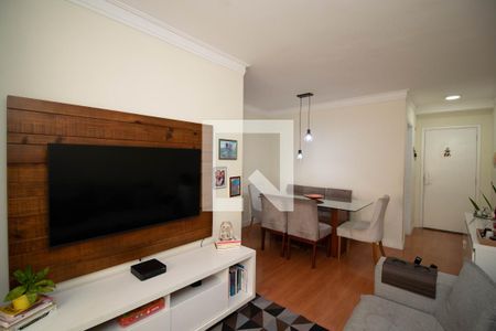Sala  de apartamento à venda com 2 quartos, 62m² em Vila Rosalia, Guarulhos
