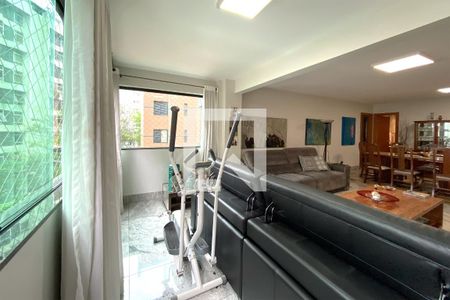 Varanda da Sala de apartamento à venda com 4 quartos, 180m² em Anchieta, Belo Horizonte