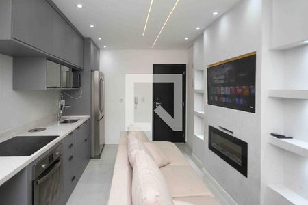 Sala e cozinha de apartamento para alugar com 2 quartos, 50m² em Vila Formosa, São Paulo