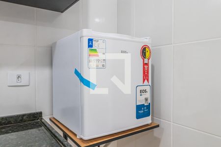 Cozinha de kitnet/studio para alugar com 1 quarto, 40m² em Vila Universal, Barueri