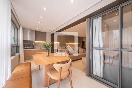 Varanda de apartamento à venda com 2 quartos, 81m² em Brooklin, São Paulo