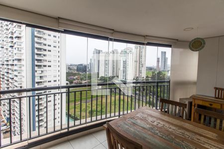 Varanda gourmet de apartamento à venda com 2 quartos, 96m² em Alphaville Empresarial, Barueri