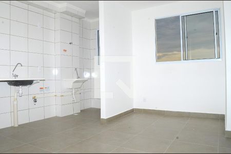 Sala/Cozinha de apartamento para alugar com 2 quartos, 51m² em São Gabriel, Belo Horizonte