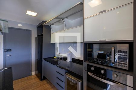 Sala_Cozinha - Conjugadas de apartamento para alugar com 1 quarto, 63m² em Melville Empresarial Ii, Barueri