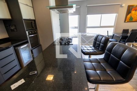 Sala_Cozinha - Conjugadas de apartamento para alugar com 1 quarto, 63m² em Melville Empresarial Ii, Barueri