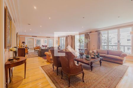 Sala de apartamento à venda com 5 quartos, 575m² em Cerqueira César, São Paulo
