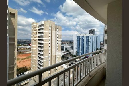 Varanda da Sala de apartamento para alugar com 3 quartos, 67m² em Parque Campolim, Sorocaba