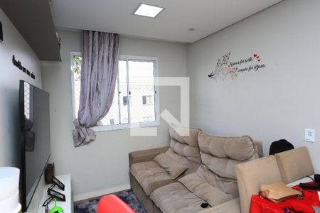 Sala  de apartamento para alugar com 2 quartos, 47m² em Jardim Helga, São Paulo