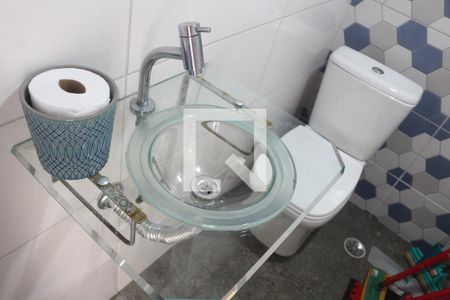 Lavabo de apartamento à venda com 3 quartos, 126m² em Santa Maria, São Caetano do Sul