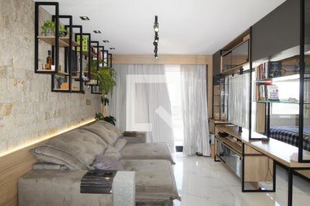 Sala de apartamento à venda com 1 quarto, 45m² em Petrópolis, Porto Alegre