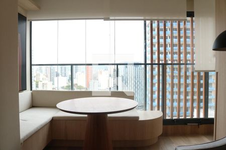 Sala e Cozinha Integrada de apartamento para alugar com 1 quarto, 43m² em Perdizes, São Paulo