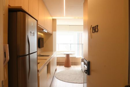 Sala/Cozinha de apartamento para alugar com 1 quarto, 43m² em Perdizes, São Paulo