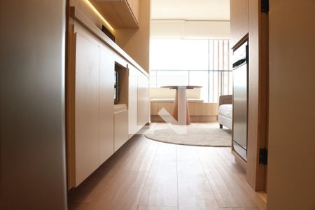 Sala e Cozinha Integrada de apartamento para alugar com 1 quarto, 43m² em Perdizes, São Paulo