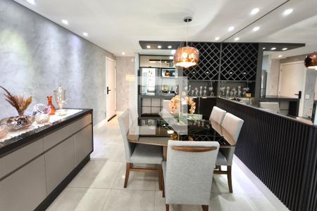 Sala de Jantar de apartamento à venda com 2 quartos, 68m² em Residencial Parque da Fazenda, Campinas