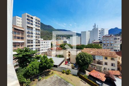 Vista da Sala de apartamento para alugar com 1 quarto, 56m² em Tijuca, Rio de Janeiro