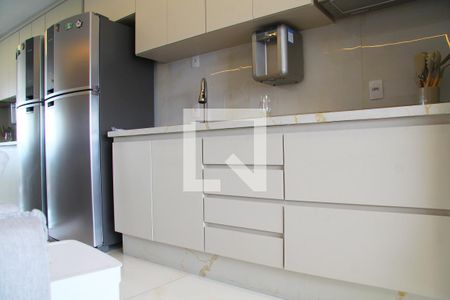 Sala e Cozinha integrada  de apartamento à venda com 2 quartos, 69m² em Vila Augusta, Guarulhos