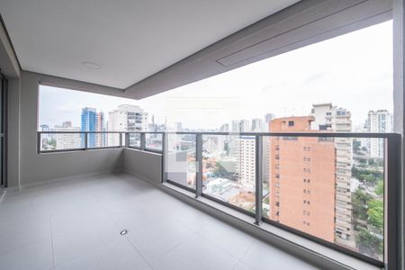 Varanda de apartamento à venda com 2 quartos, 81m² em Brooklin, São Paulo