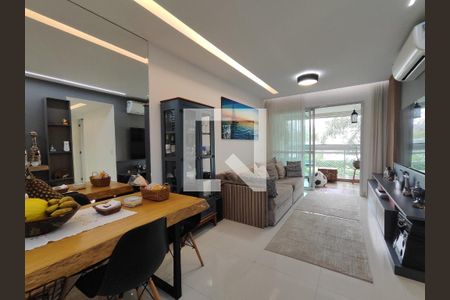 Sala de apartamento à venda com 3 quartos, 82m² em Barra da Tijuca, Rio de Janeiro