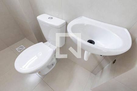 Banheiro Social de apartamento para alugar com 1 quarto, 30m² em Campos Elíseos, São Paulo