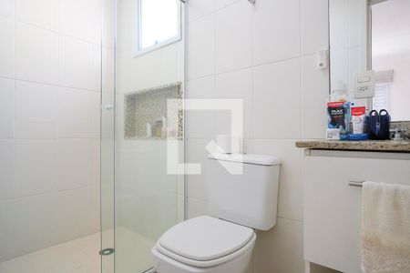 Banheiro da suíte 1 de apartamento à venda com 3 quartos, 128m² em Jardim Sao Caetano, São Caetano do Sul