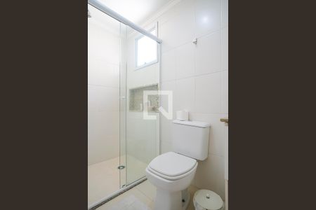 Banheiro da suíte 1 de apartamento à venda com 3 quartos, 128m² em Jardim Sao Caetano, São Caetano do Sul