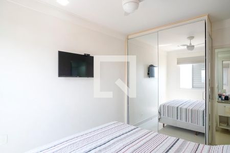 Suíte 1 de apartamento à venda com 3 quartos, 128m² em Jardim Sao Caetano, São Caetano do Sul