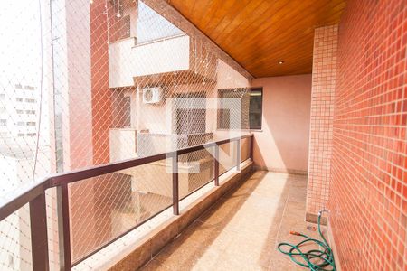Varanda da Sala de apartamento para alugar com 3 quartos, 263m² em Centro, Uberlândia