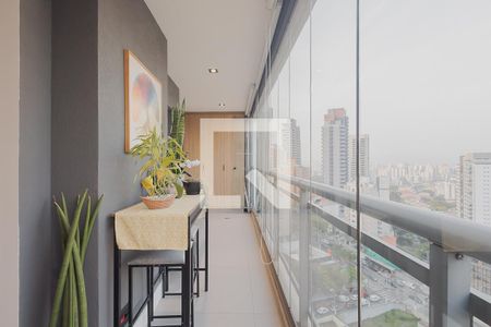Varanda da Sala de apartamento à venda com 2 quartos, 97m² em Sumarezinho, São Paulo