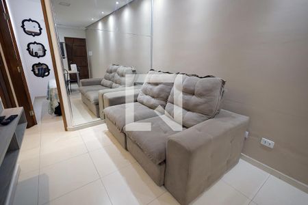 Sala de apartamento para alugar com 2 quartos, 70m² em Jardim Santo Antônio, Santo André