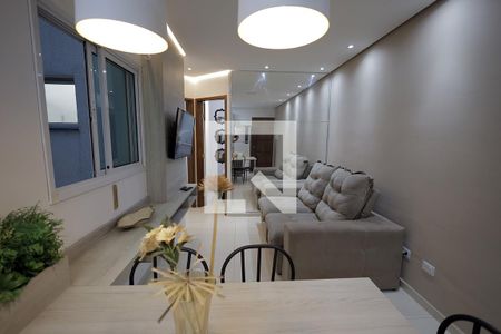 Sala de apartamento para alugar com 2 quartos, 70m² em Jardim Santo Antônio, Santo André