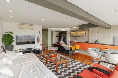 Sala de apartamento para alugar com 1 quarto, 98m² em Itaim Bibi, São Paulo