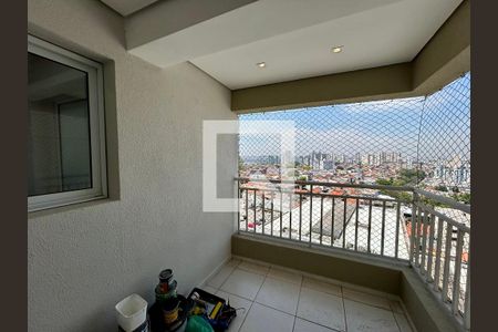 Varanda da Sala de apartamento à venda com 2 quartos, 60m² em Gopouva, Guarulhos