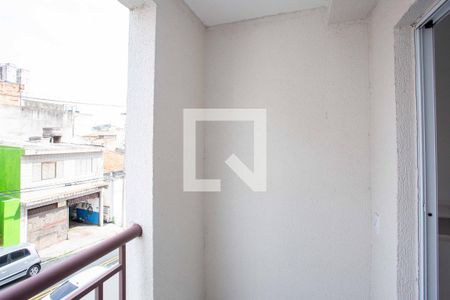 Varanda da Sala de apartamento à venda com 2 quartos, 50m² em Centro, Diadema
