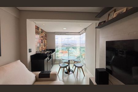 Sala de apartamento para alugar com 2 quartos, 60m² em Jardim, Santo André