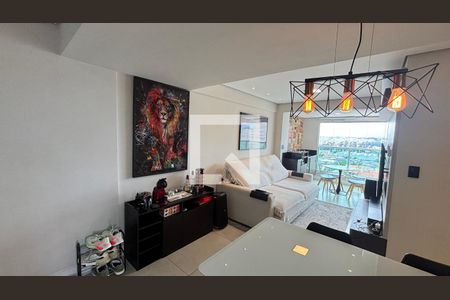 Sala de apartamento para alugar com 2 quartos, 60m² em Jardim, Santo André