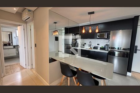 Sala de apartamento para alugar com 2 quartos, 60m² em Jardim, Santo André