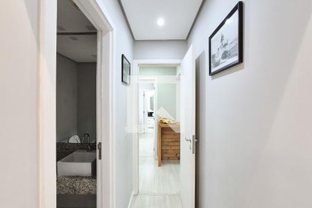 Corredor de apartamento para alugar com 3 quartos, 149m² em Centro, São Bernardo do Campo