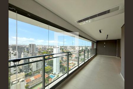 Varanda  de apartamento à venda com 2 quartos, 154m² em Campo Belo, São Paulo