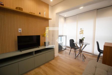 Sala/Cozinha de apartamento para alugar com 1 quarto, 32m² em Vila Madalena, São Paulo