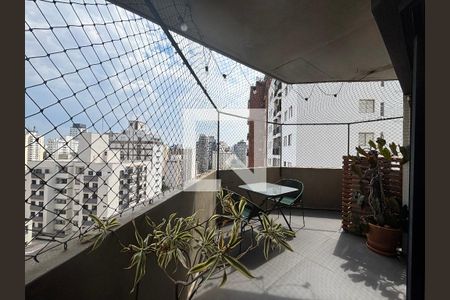 Varanda de apartamento para alugar com 3 quartos, 171m² em Vila Nova Conceição, São Paulo