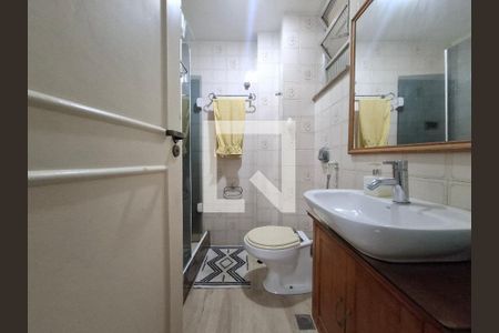 Banheiro da suíte  de apartamento à venda com 3 quartos, 103m² em Flamengo, Rio de Janeiro