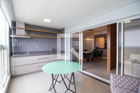 Varanda Gourmet de apartamento para alugar com 3 quartos, 125m² em Parque Campolim, Sorocaba
