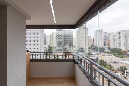 Varanda de kitnet/studio para alugar com 1 quarto, 30m² em Vila Nova Conceição, São Paulo