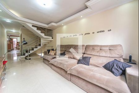 Sala de casa à venda com 3 quartos, 190m² em Jardim Alvorada, Santo André